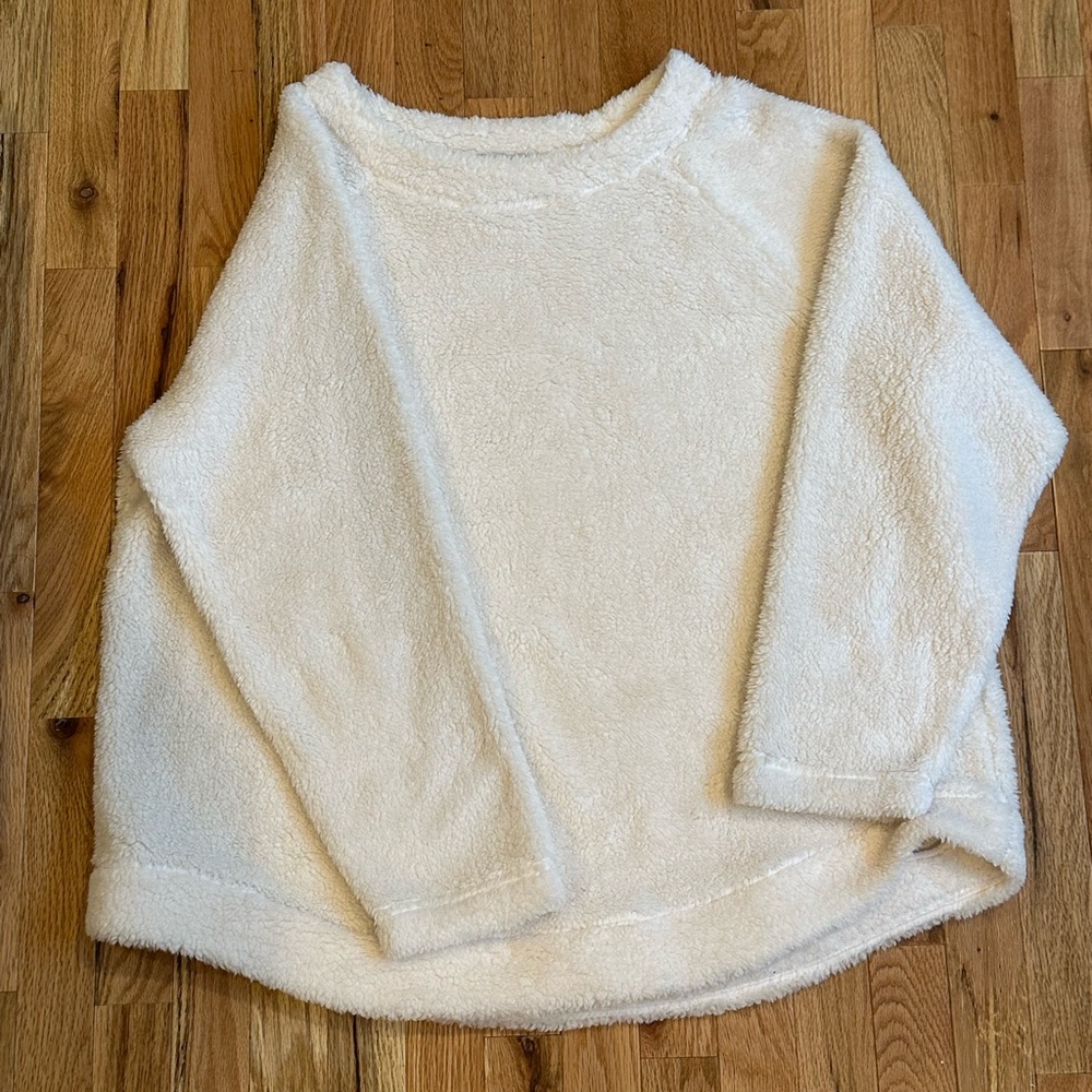 LOFT Plus Sherpa Sweatshirt - Size 20/22